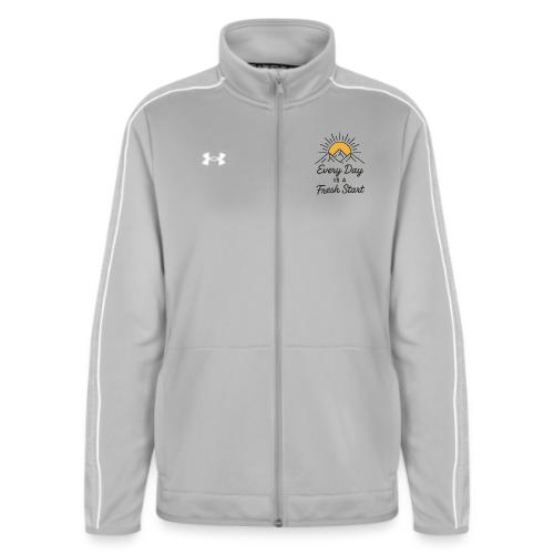 Inspirational Mountain Sunrise Motif - Under Armour Women's Command Full Zip 2.0