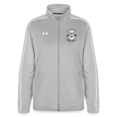cute Penguin Chef-Funny Cartoon Daily Happiness - Under Armour Women's Command Full Zip 2.0