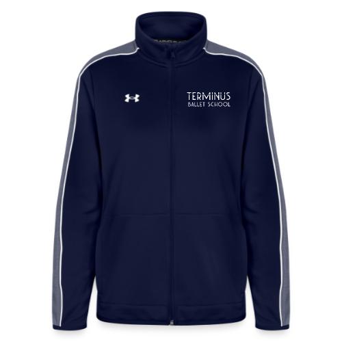 School Logo (white text) - Under Armour Women's Command Full Zip 2.0