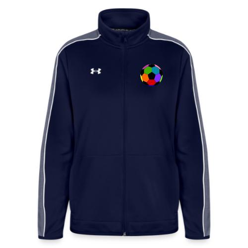 Multi-colored soccer ball - Under Armour Women's Command Full Zip 2.0