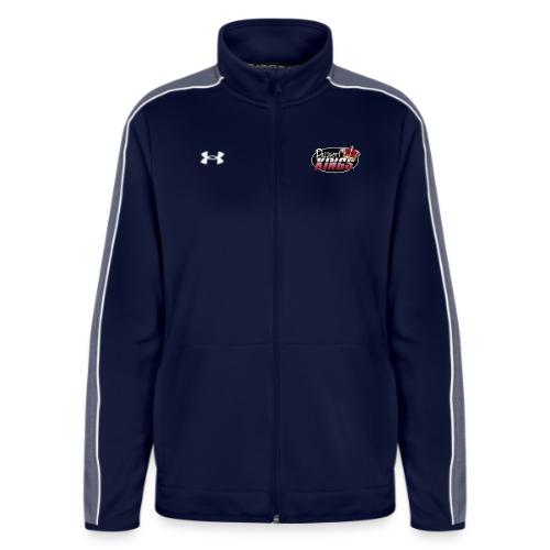 Passport Kings logo for dark shirts - Under Armour Women's Command Full Zip 2.0