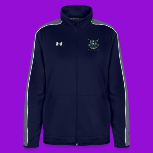 Results May Be Unexpected - Neon Green - Under Armour Women's Command Full Zip 2.0