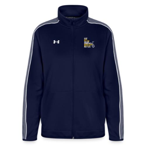 Eat Sleep Unicycle Repeat - Under Armour Women's Command Full Zip 2.0