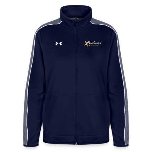 XF Sports Recovery Logo- White (Front Only) - Under Armour Women's Command Full Zip 2.0