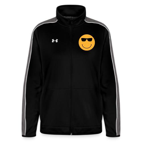 Orange Face with Sunglasses - Under Armour Women's Command Full Zip 2.0