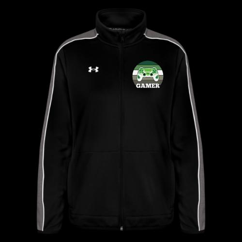 Green Sunset Gamer - Under Armour Women's Command Full Zip 2.0