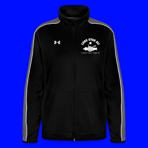 Lone Star BJJ - Come and Take It - White and Red - Under Armour Women's Command Full Zip 2.0