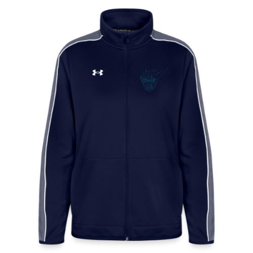 Geometric brain logo - Under Armour Women's Command Full Zip 2.0