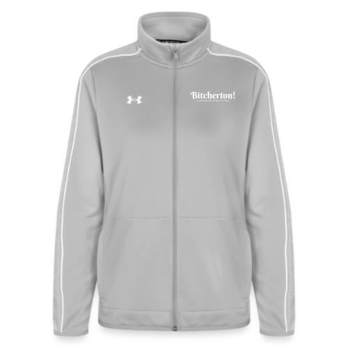 Bitcherton White - Under Armour Women's Command Full Zip 2.0
