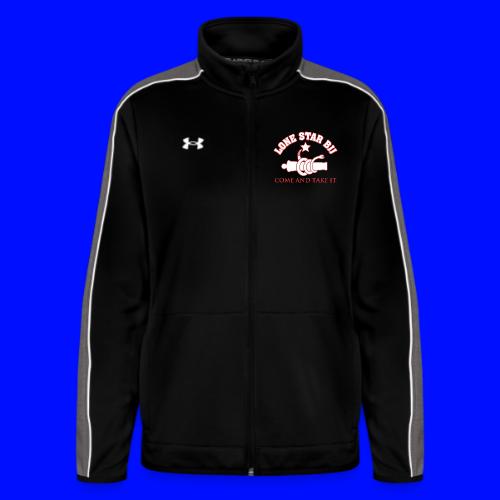 LONE STAR BRAZILIAN JIU-JITSU - Red and white - Under Armour Women's Command Full Zip 2.0