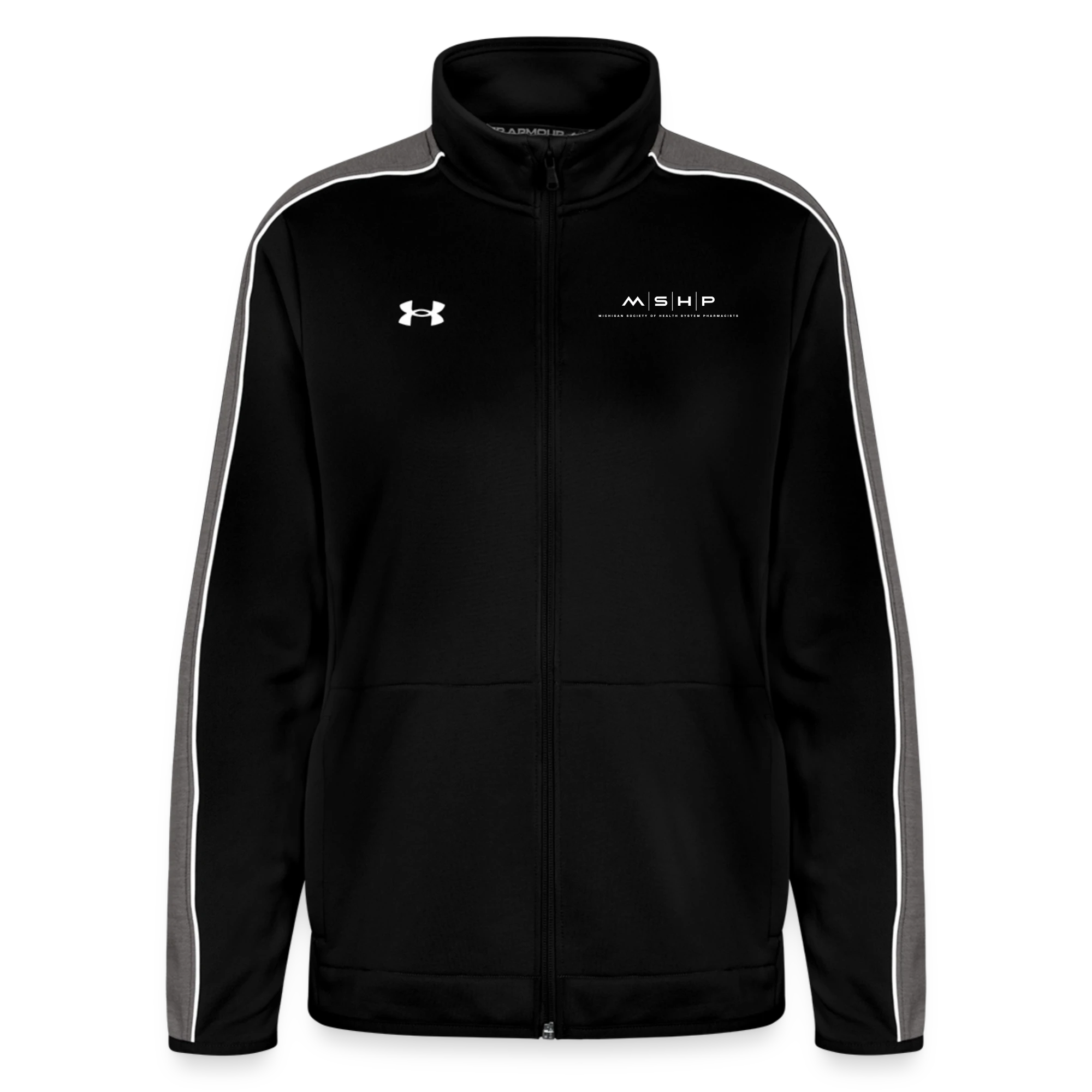MSHP Logo (WHITE) Under Armour Women's Command Full Zip 2.0 | Spreadshop