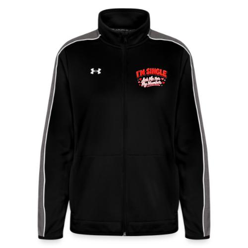 I’m Single Retro Bubble - Under Armour Women's Command Full Zip 2.0