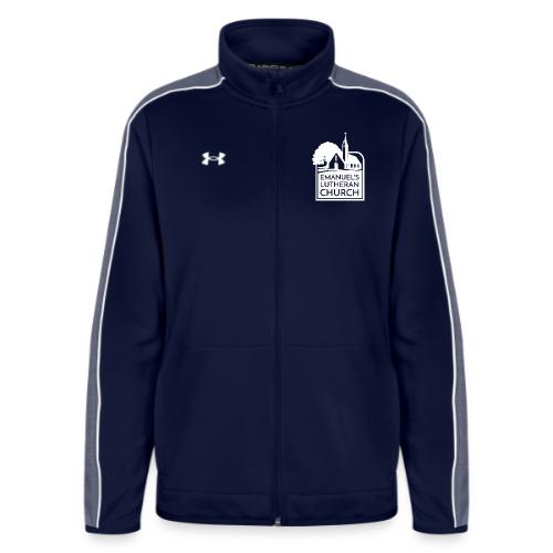 Single Vertical white2 - Under Armour Women's Command Full Zip 2.0