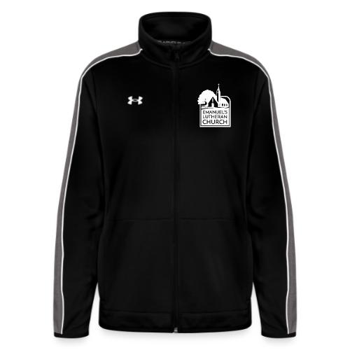 Single Vertical white2 - Under Armour Women's Command Full Zip 2.0