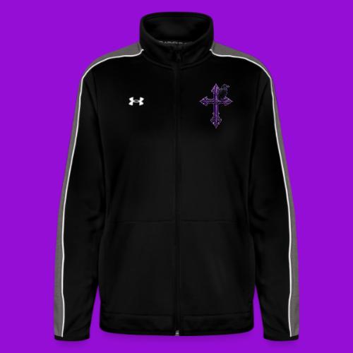 Gothix Raven Cross - Under Armour Women's Command Full Zip 2.0