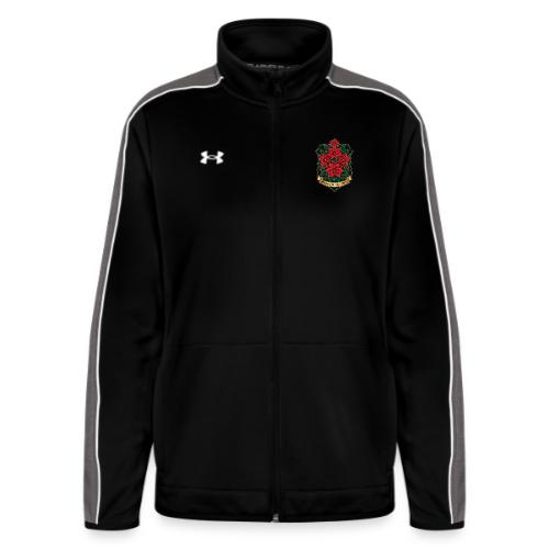 Poinsettia Crest T-Shirt - Under Armour Women's Command Full Zip 2.0