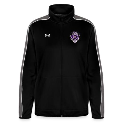 Easter Eternal Bloom Lily Crown T Shirt, Gift - Under Armour Women's Command Full Zip 2.0