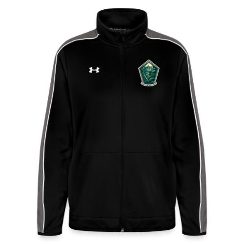 Easter Unfurl in Light Fern T Shirt, Spring Gift - Under Armour Women's Command Full Zip 2.0