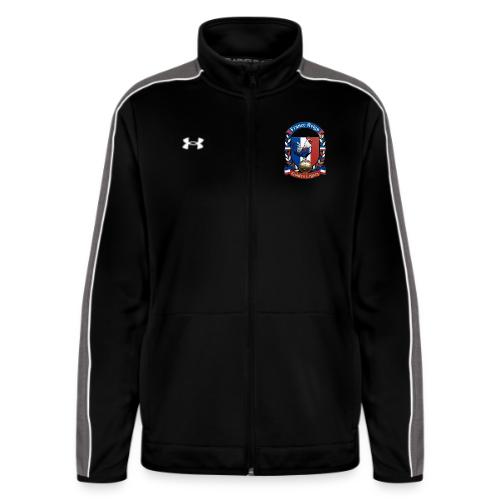 France Rooster Reign T-Shirt, Tricolore Pride Gift - Under Armour Women's Command Full Zip 2.0