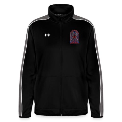 Barcelona Scarlet Pride T Shirt, Vibrant City Gift - Under Armour Women's Command Full Zip 2.0