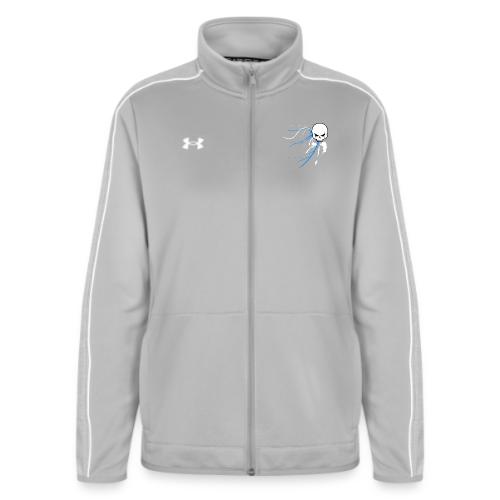 cyber skull bluw - Under Armour Women's Command Full Zip 2.0