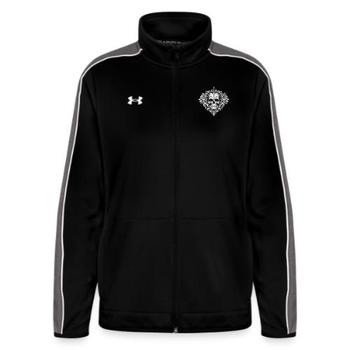 Gothic Filigree Skull - Under Armour Women's Command Full Zip 2.0