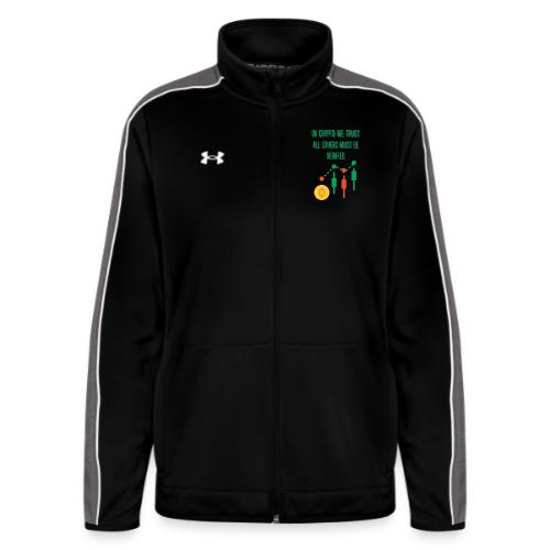 Sarcastic Bitcoin Investor T-shirt - Under Armour Women's Command Full Zip 2.0