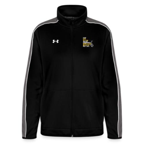Eat Sleep Unicycle Repeat - Under Armour Women's Command Full Zip 2.0
