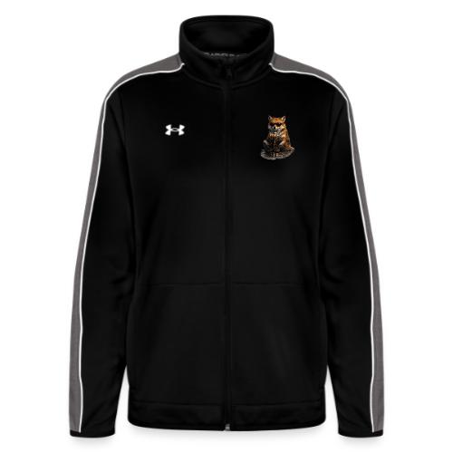 Cool Red Fox Wearing Sunglasses Drinking Coffee - Under Armour Women's Command Full Zip 2.0