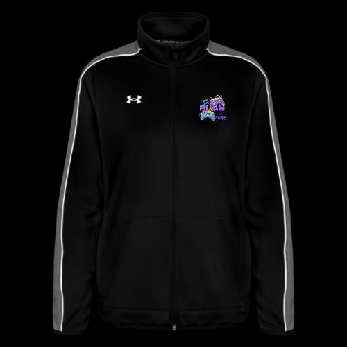 Super Cool Cat Gamer Unlocked - Under Armour Women's Command Full Zip 2.0