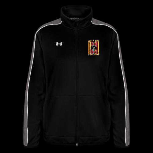 Just A Girl Who Loves Video Games - Under Armour Women's Command Full Zip 2.0
