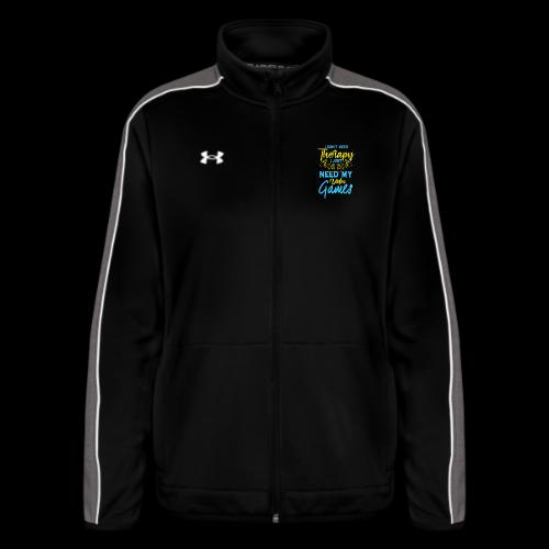 No Therapy Needed, Just My Games! - Under Armour Women's Command Full Zip 2.0