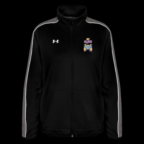 Kawaii Cat Controller - Under Armour Women's Command Full Zip 2.0