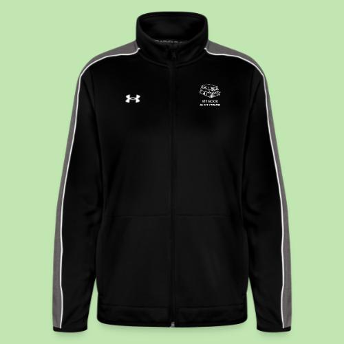 book lover t-shirt, book day shirt, my book is my - Under Armour Women's Command Full Zip 2.0