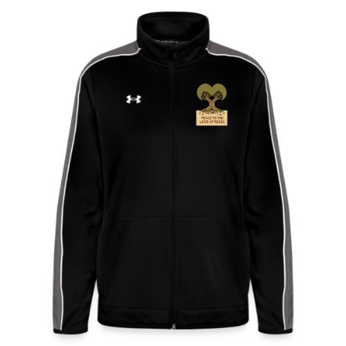 Peace To The Land Of Peace Tree Heart - Under Armour Women's Command Full Zip 2.0