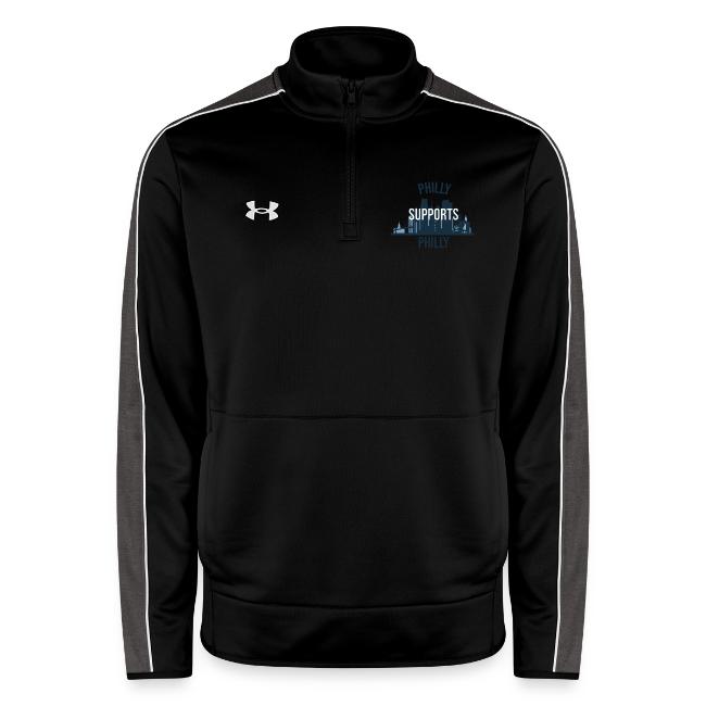 Philly Supports Philly skyline blue transparentbg