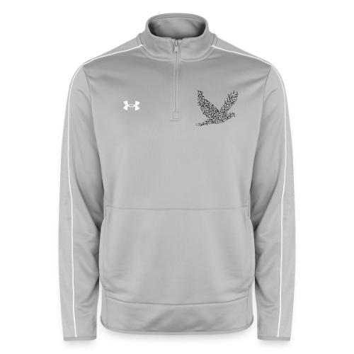 DOVE Peace in FLIGHT - Under Armour Men's Command Quarter Zip 2.0