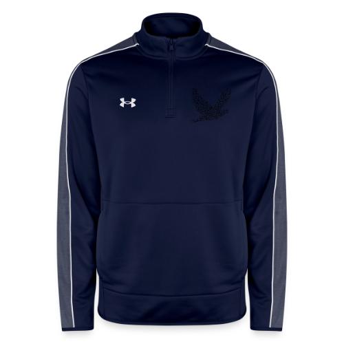DOVE Peace in FLIGHT - Under Armour Men's Command Quarter Zip 2.0
