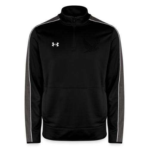 DOVE Peace in FLIGHT - Under Armour Men's Command Quarter Zip 2.0