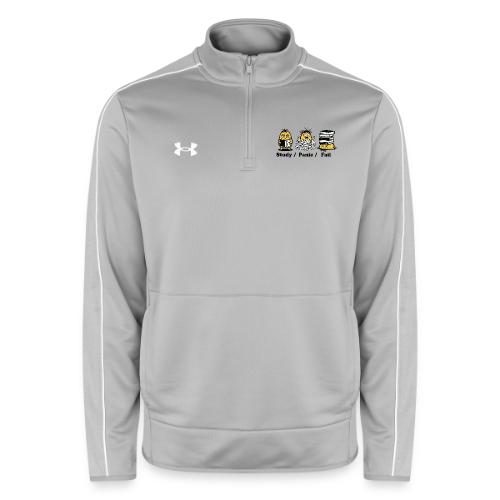 Funny Student Study Panic Fail Back To School - Under Armour Men's Command Quarter Zip 2.0