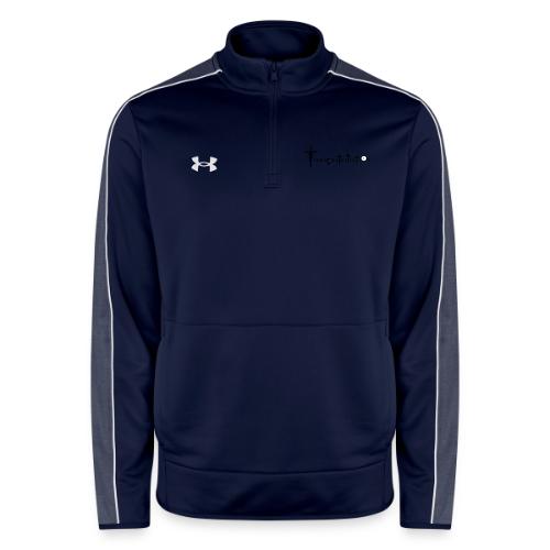 Transubstantiation Black Letters - Under Armour Men's Command Quarter Zip 2.0