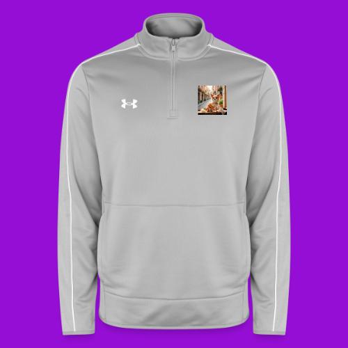 Morning coffee Chihuahua - Under Armour Men's Command Quarter Zip 2.0