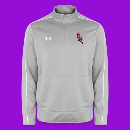 Silver Cardinal - Under Armour Men's Command Quarter Zip 2.0