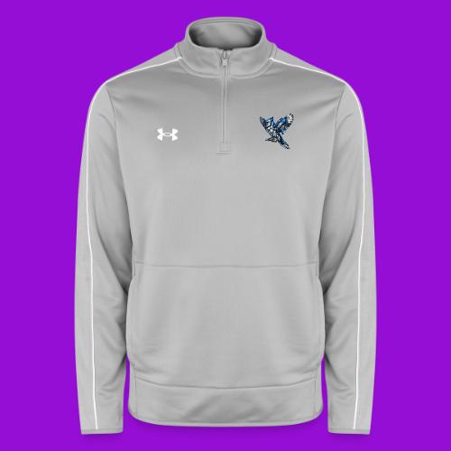 Silver Blue Jay Open Wing Perch - Under Armour Men's Command Quarter Zip 2.0