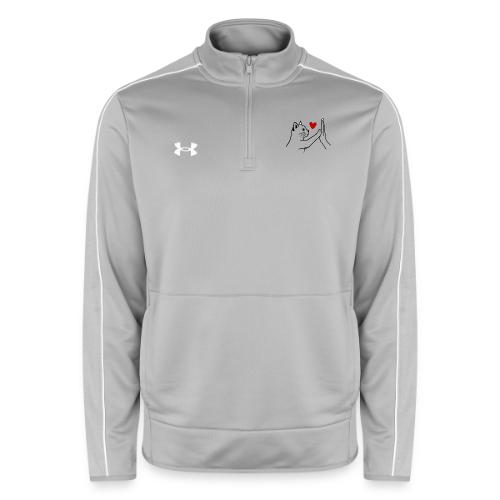 Cat Lover High-Five T-Shirt - Under Armour Men's Command Quarter Zip 2.0