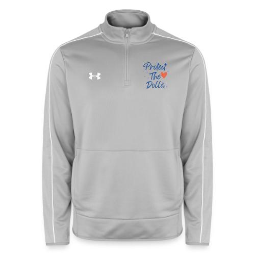 Protect The Dolls | Heart & Stars Typography - Under Armour Men's Command Quarter Zip 2.0
