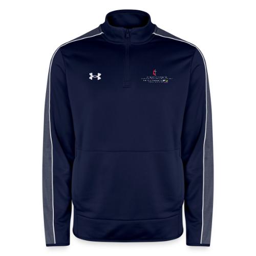 FUMCSD Logo (white text) - Under Armour Men's Command Quarter Zip 2.0