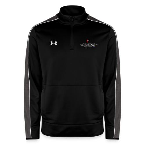 FUMCSD Logo (white text) - Under Armour Men's Command Quarter Zip 2.0