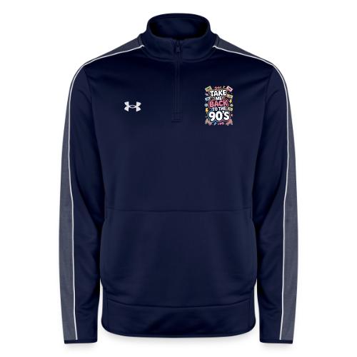 Retro 90s Take Me Back Graphic Art - Under Armour Men's Command Quarter Zip 2.0