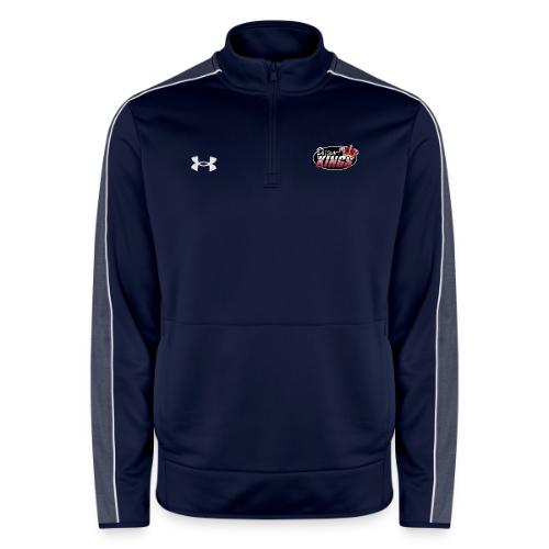 Passport Kings logo for dark shirts - Under Armour Men's Command Quarter Zip 2.0